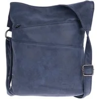 Christian Wippermann Umhängetasche Damen Tasche Umhängetasche Beuteltasche Hobo Handtasche, Crossover Leder Optik