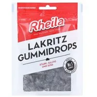 Rheila Süßigkeit, Rheila Lakritz Gummidrops Lakritz stark salzige Gummibonbons 90g
