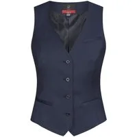 GREIFF Anzugweste Greiff Modern WITH 37.5® Damen Business-Weste Regular Dunkelblau
