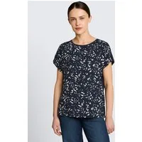 TOM TAILOR T-Shirt T-Shirt T-Shirt im Material-Mix