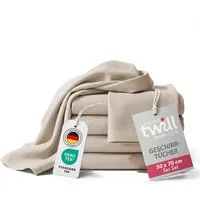 Blumtal Geschirrtuch 5er Set Premium Geschirrtücher Baumwolle 50x70 cm, (5-tlg), Ultra saugstarke zertifizierte Geschirrhandtücher (230gsm)