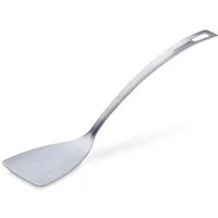 FACKELMANN Pfannenwender Edelstahl, Küchenhelfer, Wender für Kochen & Servieren