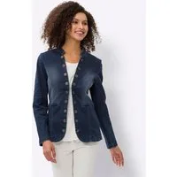 heine Blusenblazer Jeans-Blazer Langarm