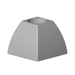Dornbracht Rosette für UP-Ventil Ersatzteile 092791004 58 x 45 x 58 mm Chrom 092791004-00
