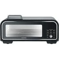 Digitaler Pizzaofen SERICO schwarz, 2.000 Watt, für Pizzen bis ca. Ø 30cm