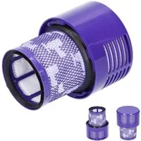 McFilter HEPA-Filter 3 Stück, Zubehör für Dyson V10, SV12, Cyclone, 969082-01, Absolute Animal, Total Clean, Motorhead Parquet