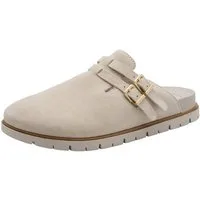 Tamaris WIDE FIT comfortFit aus Leder kein Absatz Pantolette comfortFit