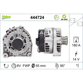 Valeo Lichtmaschine 180A BMW 3er 5er X1 X3 444724