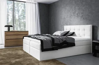 Boxspringbett Schlafzimmerbett VIDE 120x200cm inkl.Bettkasten