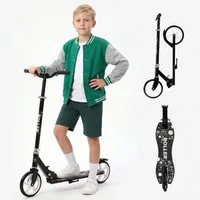 oyajia Cityroller Tretroller Kickroller Cityroller Kinderroller Erwachsene Scooter, Faltbar Tret-Roller höhenverstellbarer Cityroller