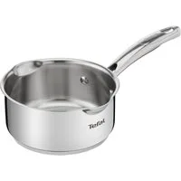 Tefal Kasserolle Duetto+ G71928, Edelstahl 18/10, hochwertiger Edelstahl, hochglanzpoliert, langlebig, 16 cm