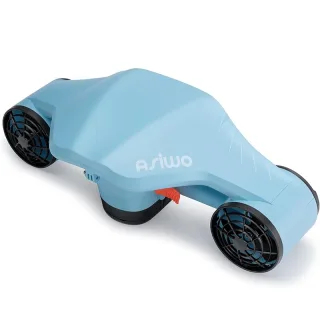 [EU Direct] ASIWO Manta 2 Underwater Scooter Dual Motor 2.5m/s Speeds Powerful Thrust Seascooter with Action Camera Moun