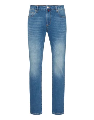 Jeans im geraden Schnitt