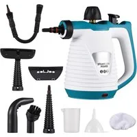 TUWENA Dampfreiniger Dampfreiniger, Tragbar Druckdampfreiniger Handheld mit 9 Zubehörteilen, Handdampfreiniger für Zuhause für Entfernt Schmutz und Fett, für Alles