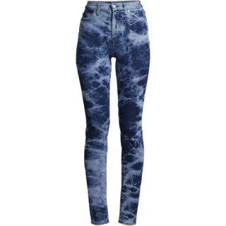 Slim Fit Öko Jeans High Waist für Damen in Petite-Größe, Damen, size: petite, Pink, Elasthan/Baumwoll-Mischung/Polyester-Mischung, by Lands' End