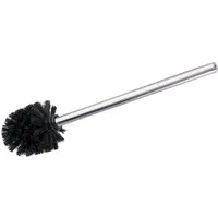 WENKO WC-Reinigungsbürste, (Set, 3-tlg), schwarz, mit Edelstahl Griff