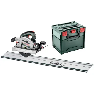 Metabo Akku-Handkreissäge KS 18 LTX 66 BL Set mit Führungsschiene FS 160 - metaBOX 340 - 691194840