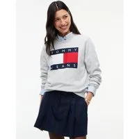 Tommy Jeans Sweatshirt TJW REG FLAG CREW Baumwolle