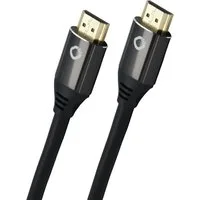 OEHLBACH Black Magic MKII Ultra High-Speed HDMI® Kabel HDMI-Kabel, HDMI, HDMI (75 cm), 8K/4K, Robust