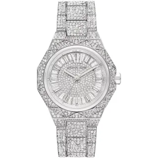 Michael Kors MK4691 Raquel Pavé Damenuhr - Eleganter silberner Zeitmesser