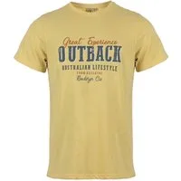 ROADSIGN australia T-Shirt Outback Mark (1, 1-tlg., 1) mit Outback Print, sportlicher Look, ideal für Freizeit & Urlaub