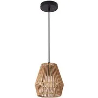 lux.pro Hängeleuchte, ohne Leuchtmittel, »Liverpool« 1x E27 160 x 18 cm Schwarz/Beige