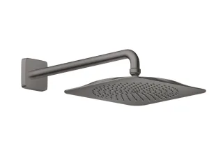 Hansgrohe Kopfbrause 270 1jet EcoSmart Axor Citterio C mit Brausearm polished black chrome, 2879133 28791330
