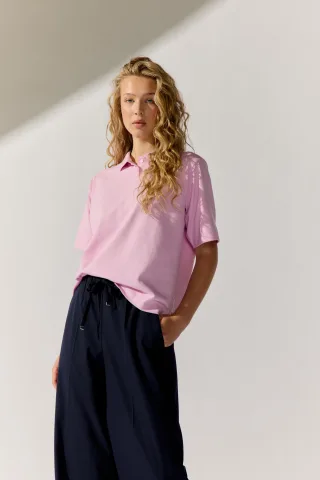 THE FASHION PEOPLE - NOS Polo Shirt 455 cherry blossom - Gr. - S