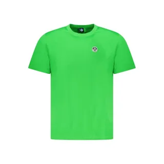 Rundhals T-Shirt mit kurzen Ärmeln