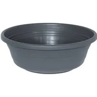 Geli Pflanzschale Geli Jessica Pflanzschale 30cm Anthrazit – Runde Blumenschale