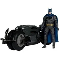McFarlane Toys Merchandise-Figur The Flash DC Multiverse Fahrzeug Batcycle with Batman