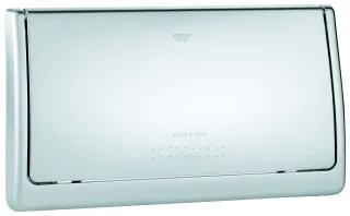 Grohe Abdeckplatte Classic 330 37053 330x190mm für Spülkasten 6-9l mattchrom, 37053P00 37053P00