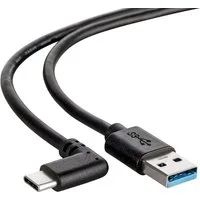 CABLETEX Für Meta Oculus Quest 2 Link Kabel, 3 Meter, MacBook Pro & Smartphones USB-Kabel, USB-A, (300 cm), Winkelstecker