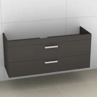 Artiqua 414 Waschtischunterschrank für Sentique 5142E1 Stahlgrau, 414-WU2L-V21-7142-88 414-WU2L-V21-7142-88