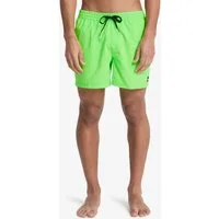 Quiksilver Badeshorts EVERYDAY VOLLEY 15 unifarbene Optik, mit kontrastfarbenen Details, Straight-Leg-Passform