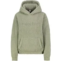 SUBLEVEL Fleecejacke Damen Leo Teddyfleece Kuschelig Übergangsjacke Jacke Outdoor Jacke