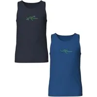 Chiemsee Tanktop Boys 2er Pack mit Kangaroo Print Unterhemd für Jungen