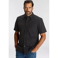Man's World Kurzarmhemd mit kleinem Brustprint