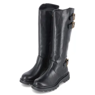 Tamaris Bikerstiefel  Schwarz - Gr. 37 -  Textil und Synthetik