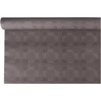 PAPSTAR Tischdecke Papiertischtuch mit Damastprägung 6 m x 1,2 m grau