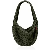 REISENTHEL® Schultertasche moonbag teddy leo olive