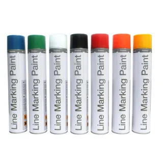 Line Marking Paint Permanente Bodenmarkierungsfarbe | Größe: 750 ml