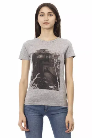 Grafisches T-Shirt mit kurzem Ärmel Tr23021
