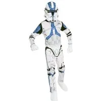 Metamorph Kostüm Star Wars – 501st Clone Trooper Kostüm für Kinder, Stormtrooper-Kostüm im Look der berüchtigten Elite-Einheit