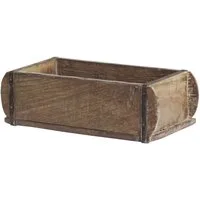 Chic Antique Holzkiste Ziegelform alte Backsteinform Holz Kiste Unika Einfach Chic Antique