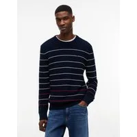 Tommy Jeans Strickpullover TJM SLIM STRIPE SWEATER