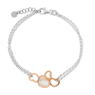 Orphelia 'Maliya' Damenarmband aus 925er Sterling Silber - Silber/Rosé ZA-7388