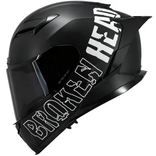 Broken Head Street Division Black Edition Mit Schwarzem Visier
