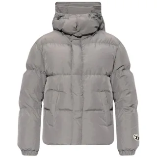 Diesel schlichte graue Winterjacke