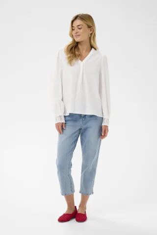 Langarm-Bluse CRDelia Langarm-Bluse Regular fit
